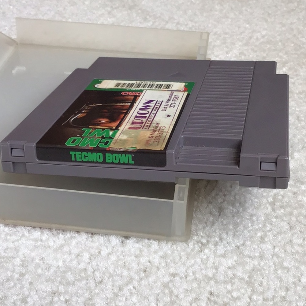 Vintage Tecmo Bowl Nintendo NES Video Game, 1989 - Picture 7 of 10